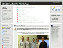 Tablet Screenshot of engenharia.faccat.br