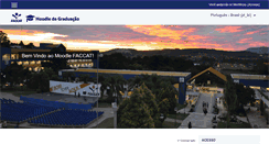 Desktop Screenshot of professores.faccat.br